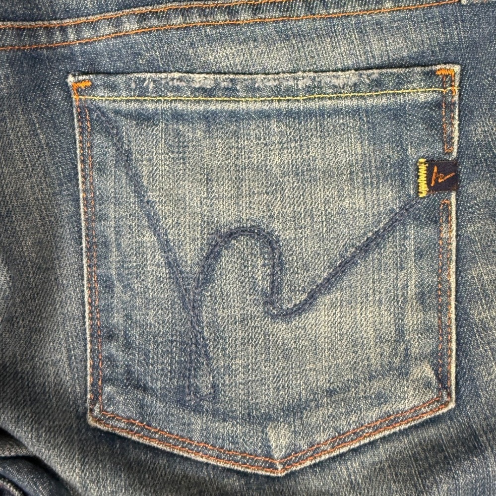 Citizens‎ of Humanity Jeans Size 29 Flare Bootcut Blue Denim Made in USA - Picture 7 of 8